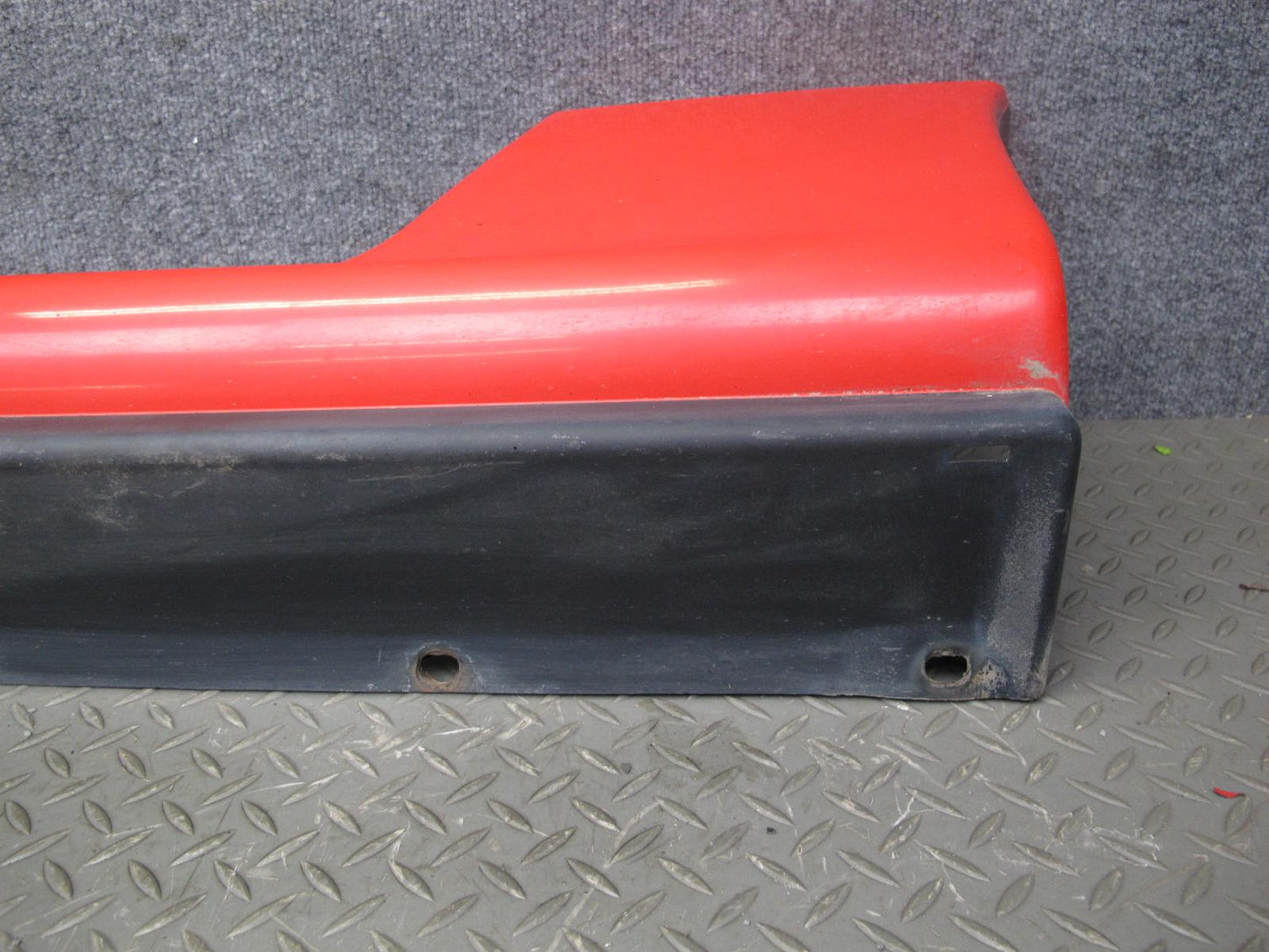 91-93 Dodge Stealth ES Set of 2 Left & Right Side Skirt Rocker Panel RED OEM