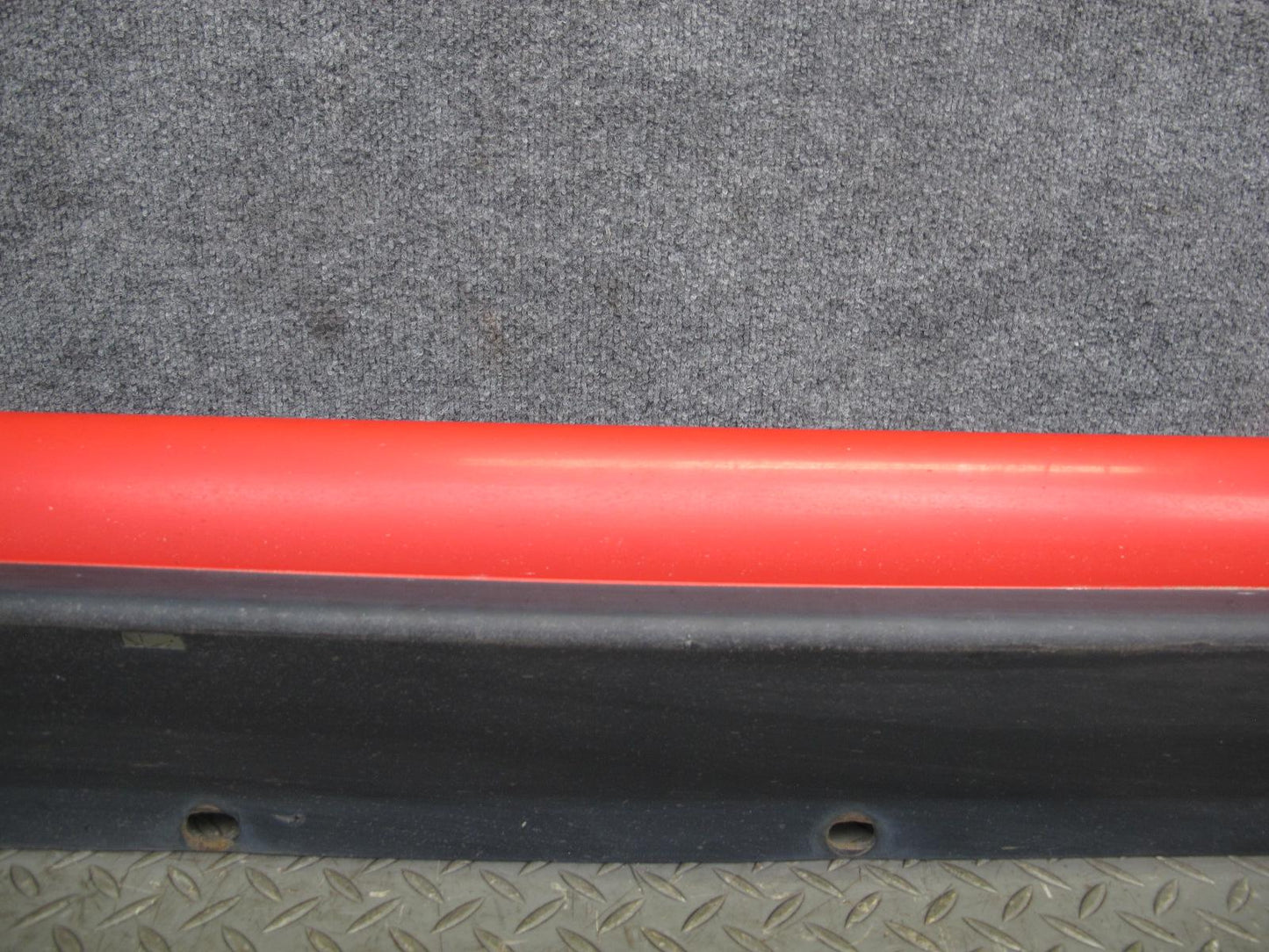 91-93 Dodge Stealth ES Set of 2 Left & Right Side Skirt Rocker Panel RED OEM