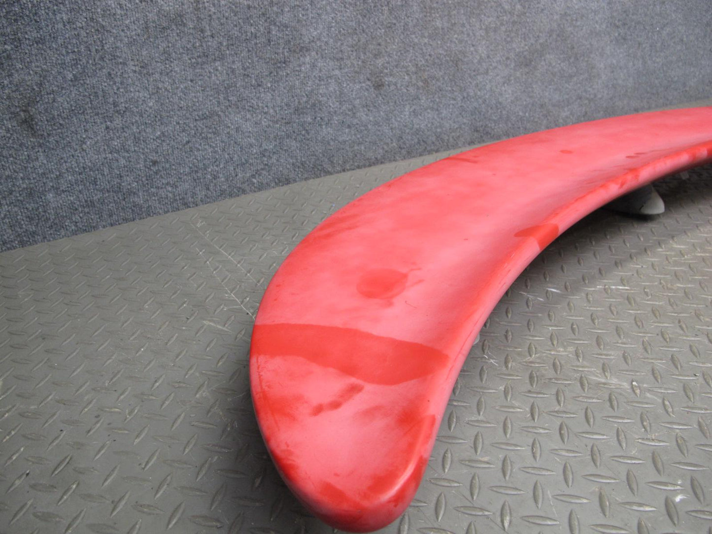 91-96 Dodge Stealth Rear Trunk Spoiler RED w 3RD Third Brake Light OEM