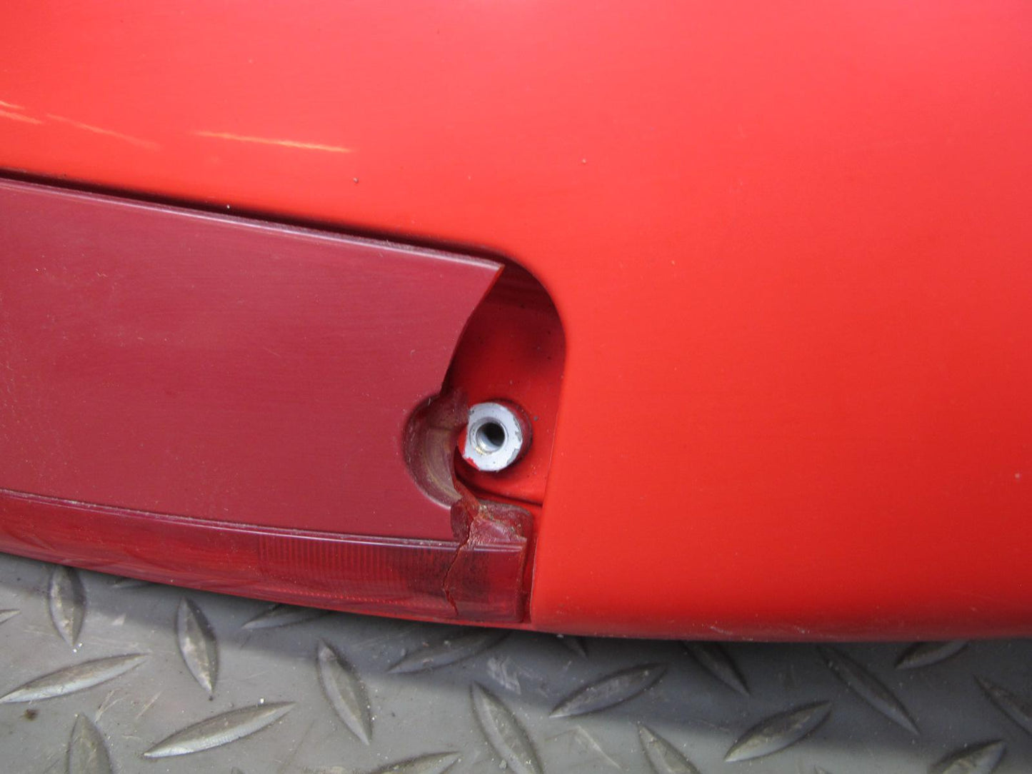 91-96 Dodge Stealth Rear Trunk Spoiler RED w 3RD Third Brake Light OEM