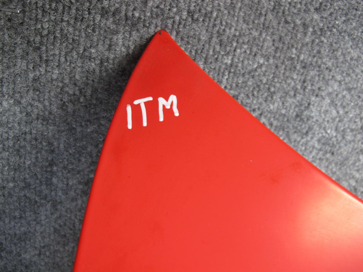 91-93 Dodge Stealth 3000GT Front Hood Bonnet Shell Panel Cover Firestorm RED OEM