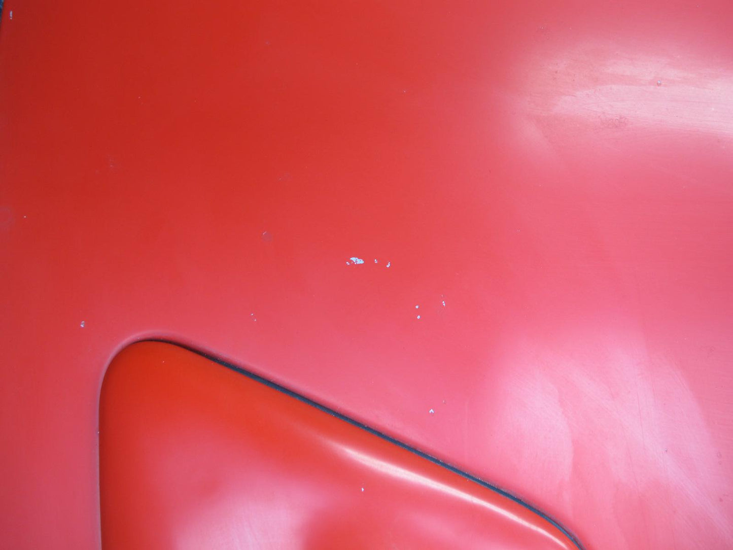 91-93 Dodge Stealth 3000GT Front Hood Bonnet Shell Panel Cover Firestorm RED OEM