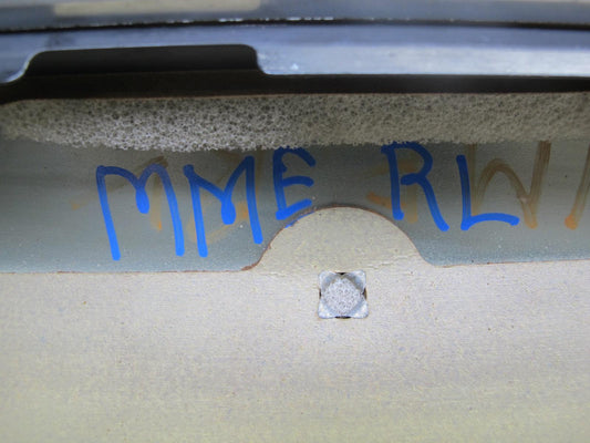 80-85 Mercedes W123 Sedan Rear Left Door Interior Trim Panel w Armrest OEM