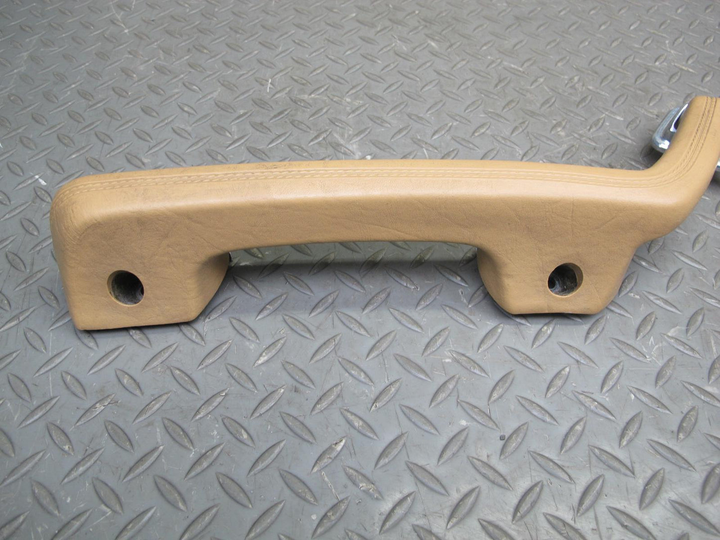 80-85 Mercedes W123 Sedan Rear Left Door Interior Trim Panel w Armrest OEM