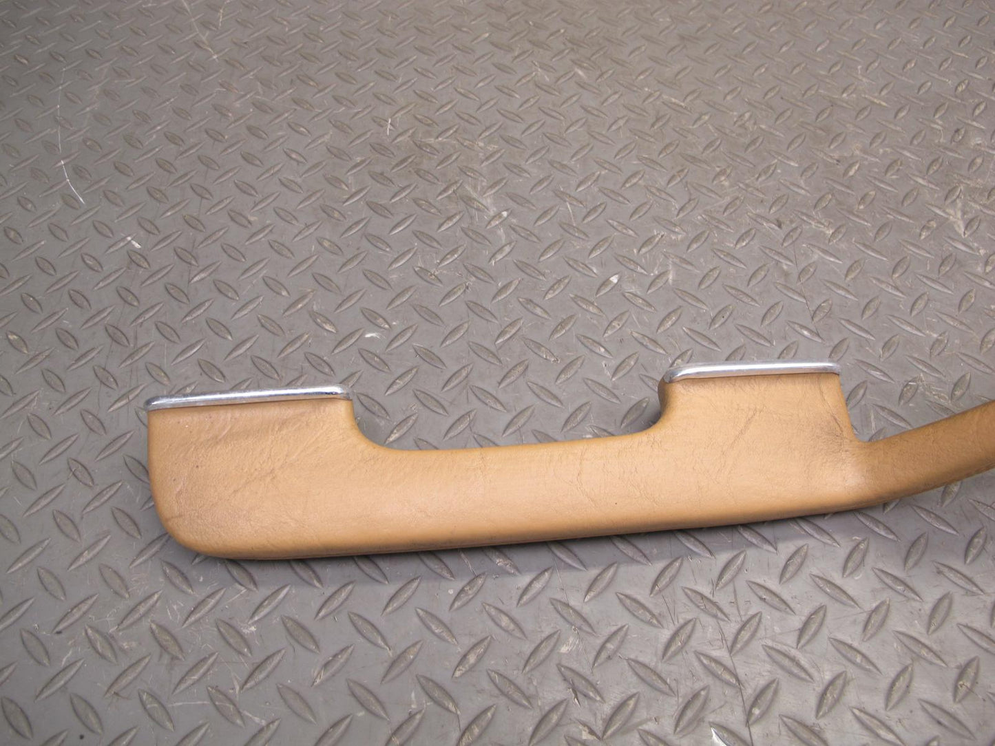 80-85 Mercedes W123 Sedan Rear Left Door Interior Trim Panel w Armrest OEM