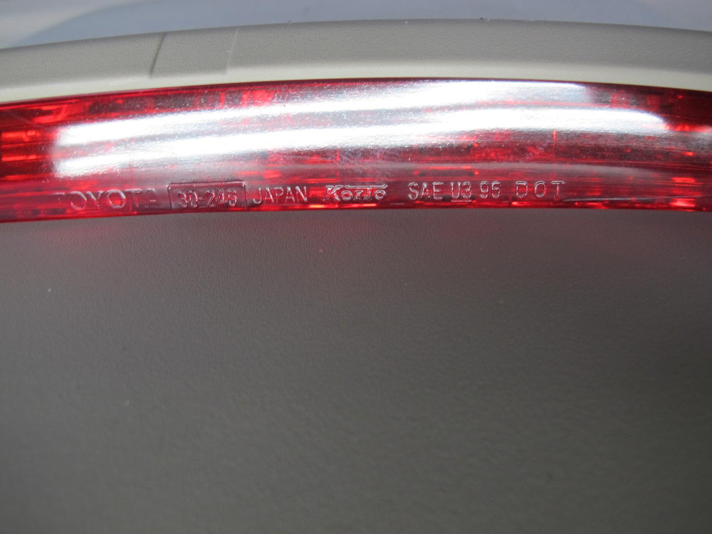 98-05 Lexus GS430 GS300 Rear Parcel Shelf Deck Trim Panel w Brake Light OEM