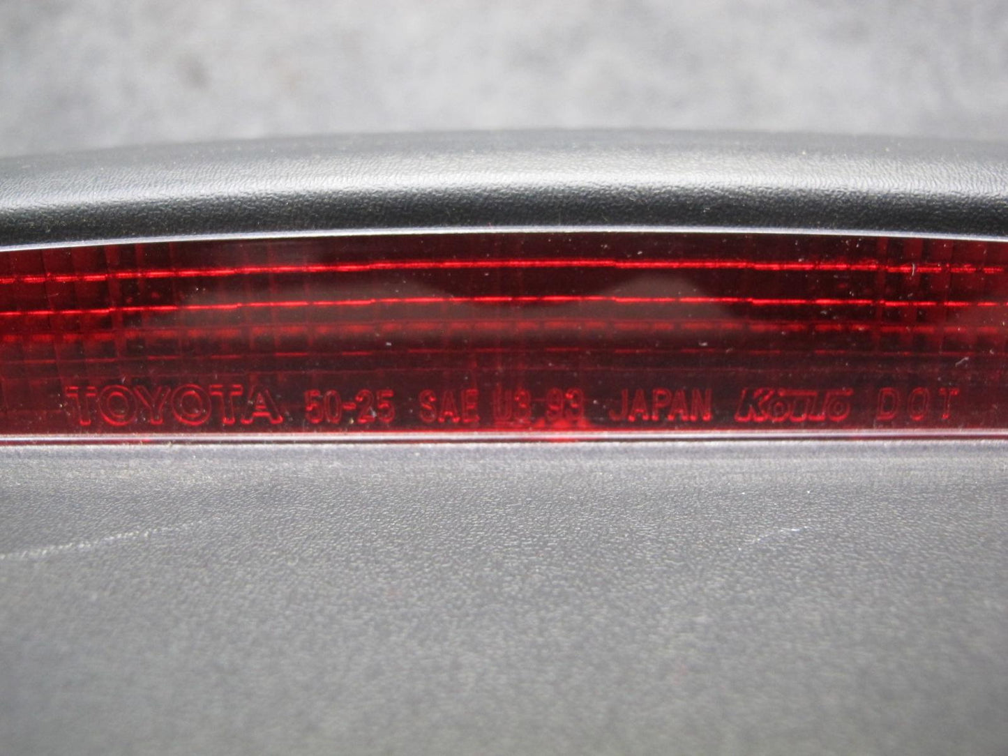 95-00 Lexus UCF20L LS400 Rear Parcel Shelf Deck Trim Panel w Brake Light OEM