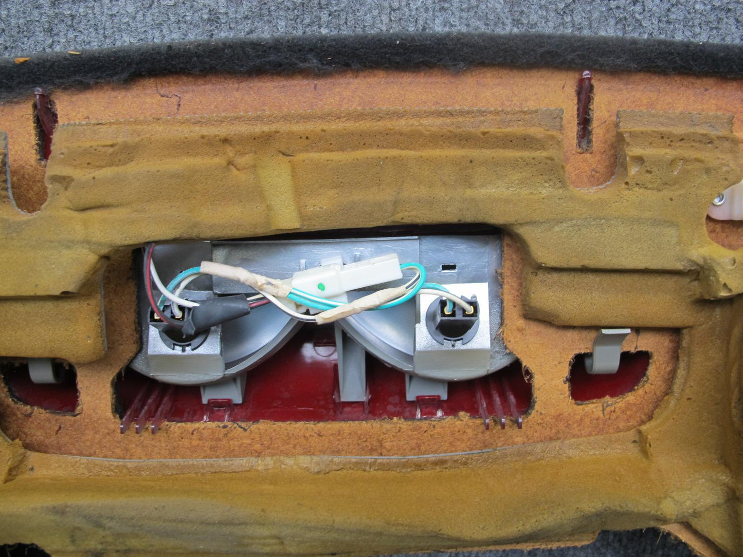 95-00 Lexus UCF20L LS400 Rear Parcel Shelf Deck Trim Panel w Brake Light OEM