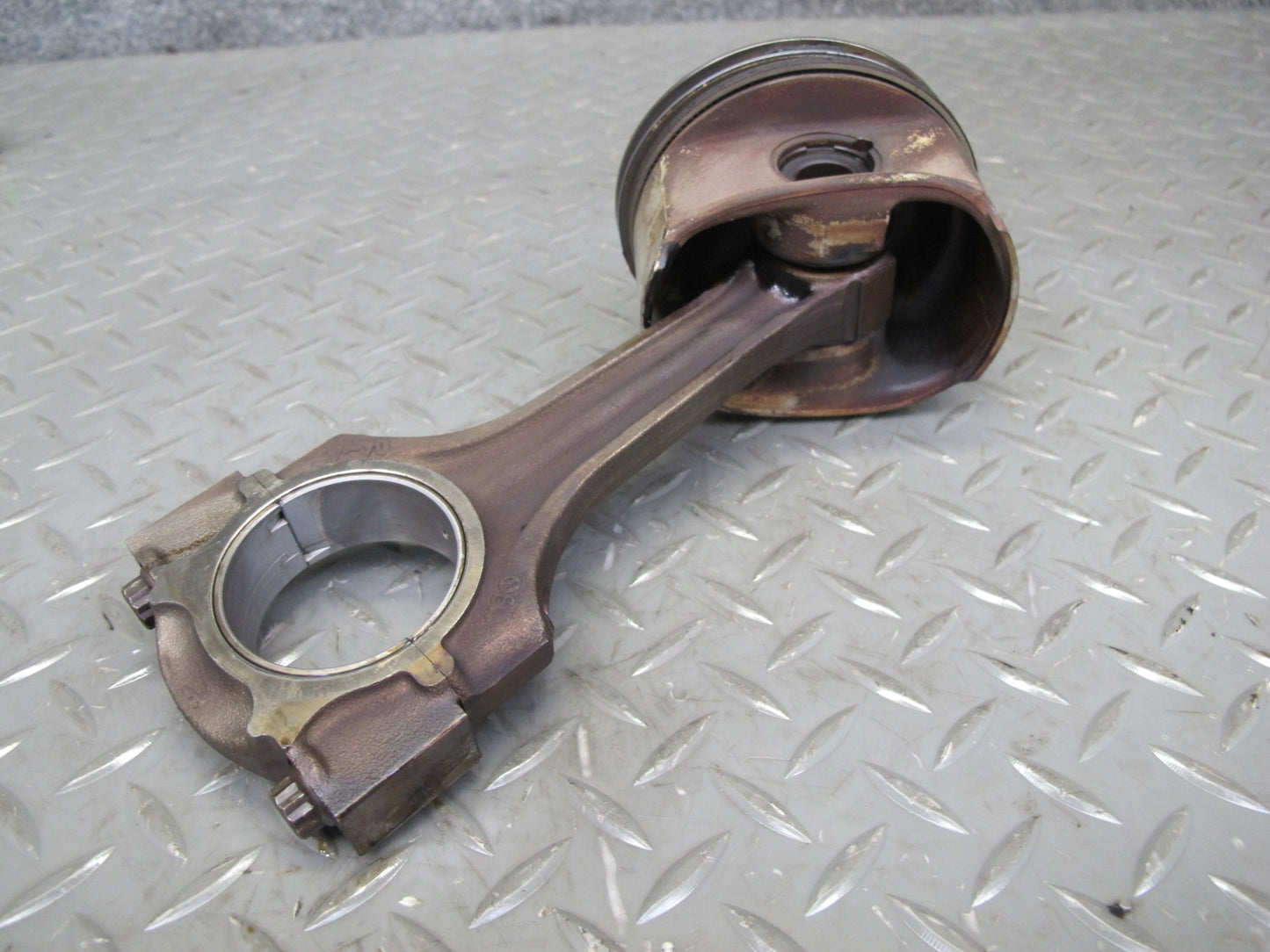 96-99 Mercedes W140 S500 5.0L M119 119.980 Engine Piston Connecting Rod Set OEM
