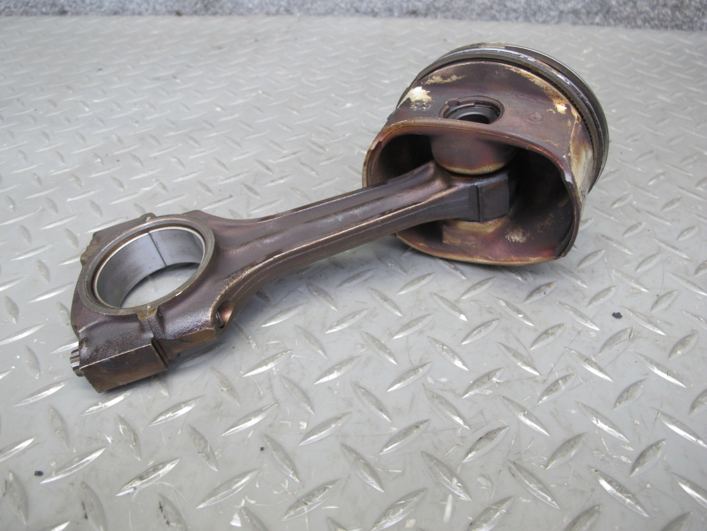96-99 Mercedes W140 S500 5.0L M119 119.980 Engine Piston Connecting Rod Set OEM