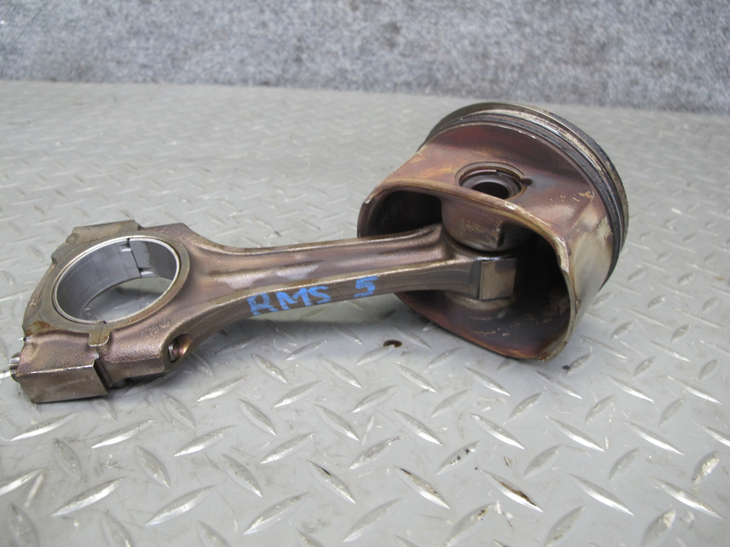 96-99 Mercedes W140 S500 5.0L M119 119.980 Engine Piston Connecting Rod Set OEM
