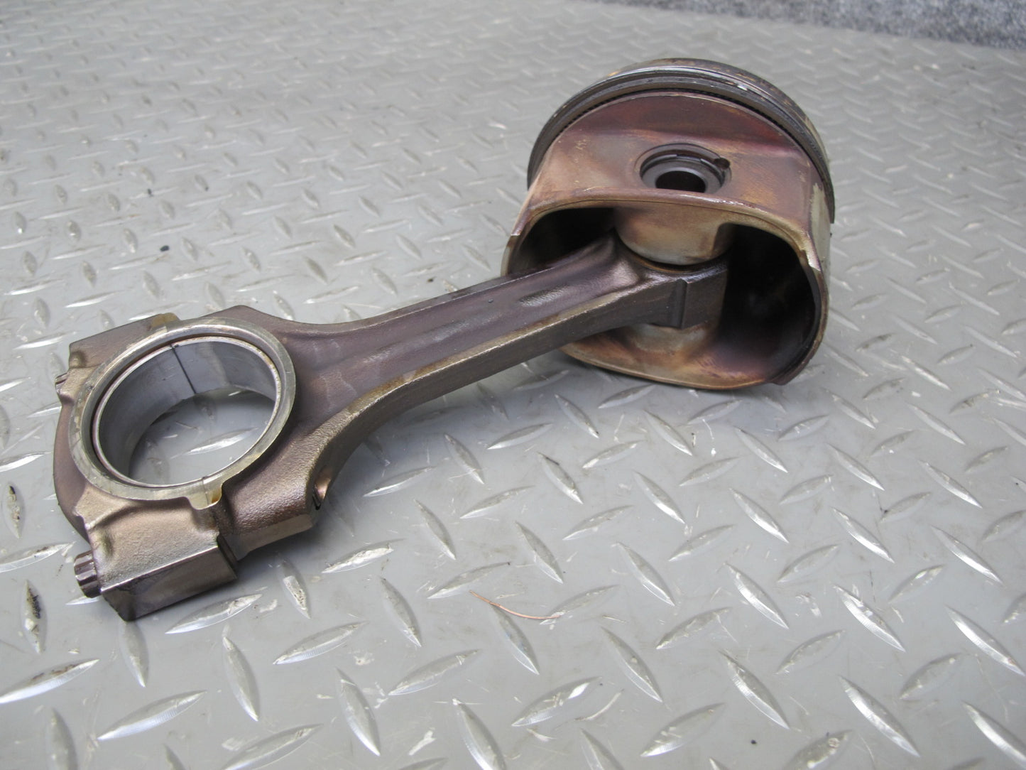 96-99 Mercedes W140 S500 5.0L M119 119.980 Engine Piston Connecting Rod Set OEM