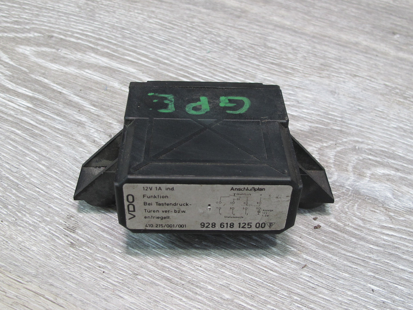 1984-1991 Porsche 928 S VDO Central Locking Control Module 92861812500