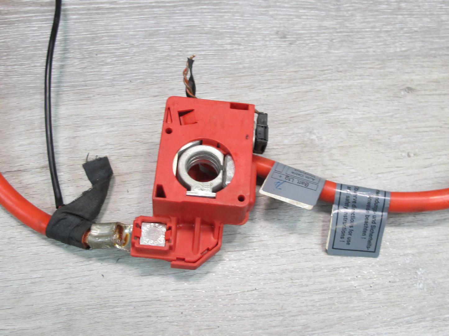 2006-2010 BMW E63 E64 M6 Battery Terminal Positive RED Cable