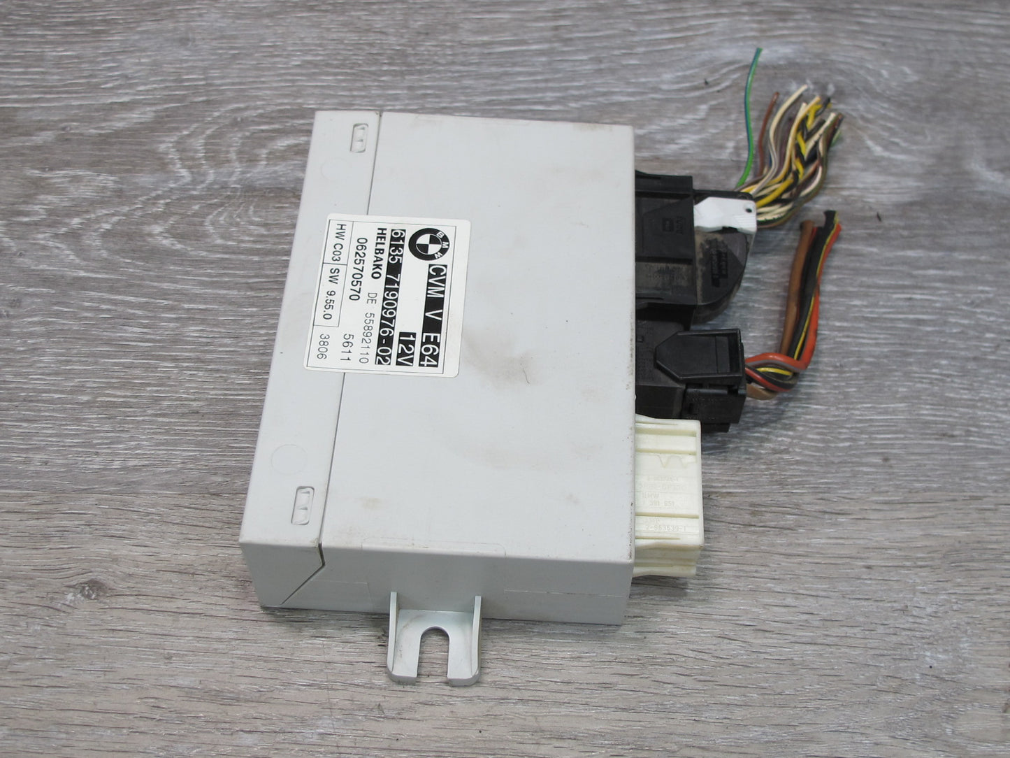 2006-2010 BMW E64 Convertible Folding TOP Roof Control Module 7190976