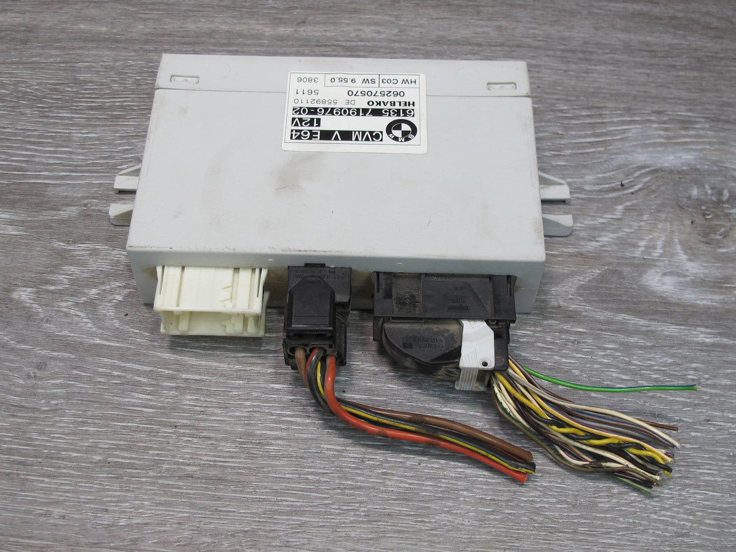 2006-2010 BMW E64 Convertible Folding TOP Roof Control Module 7190976