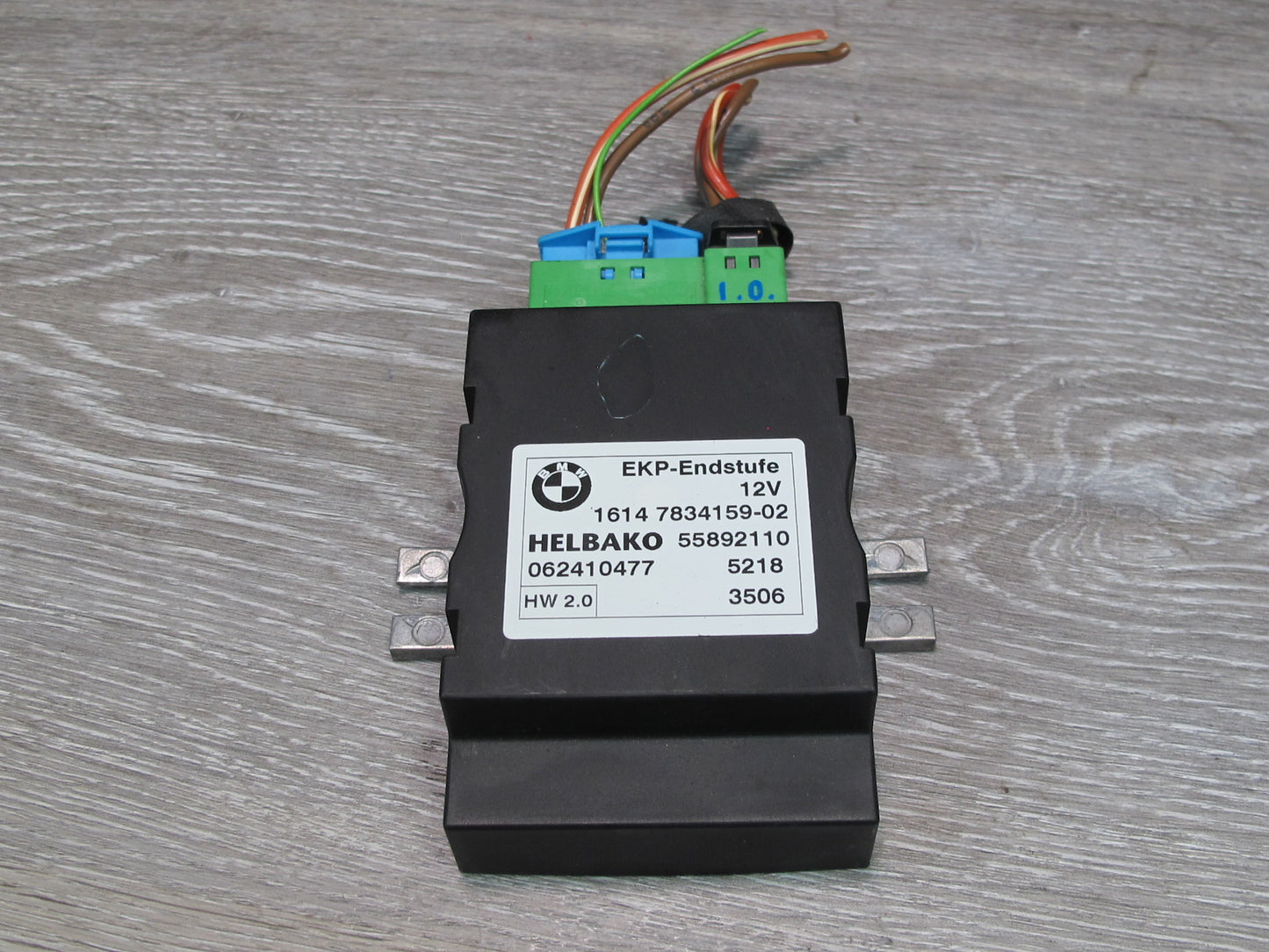 2006-2010 BMW E63 E64 M6 Fuel Pump Control Module 7834159