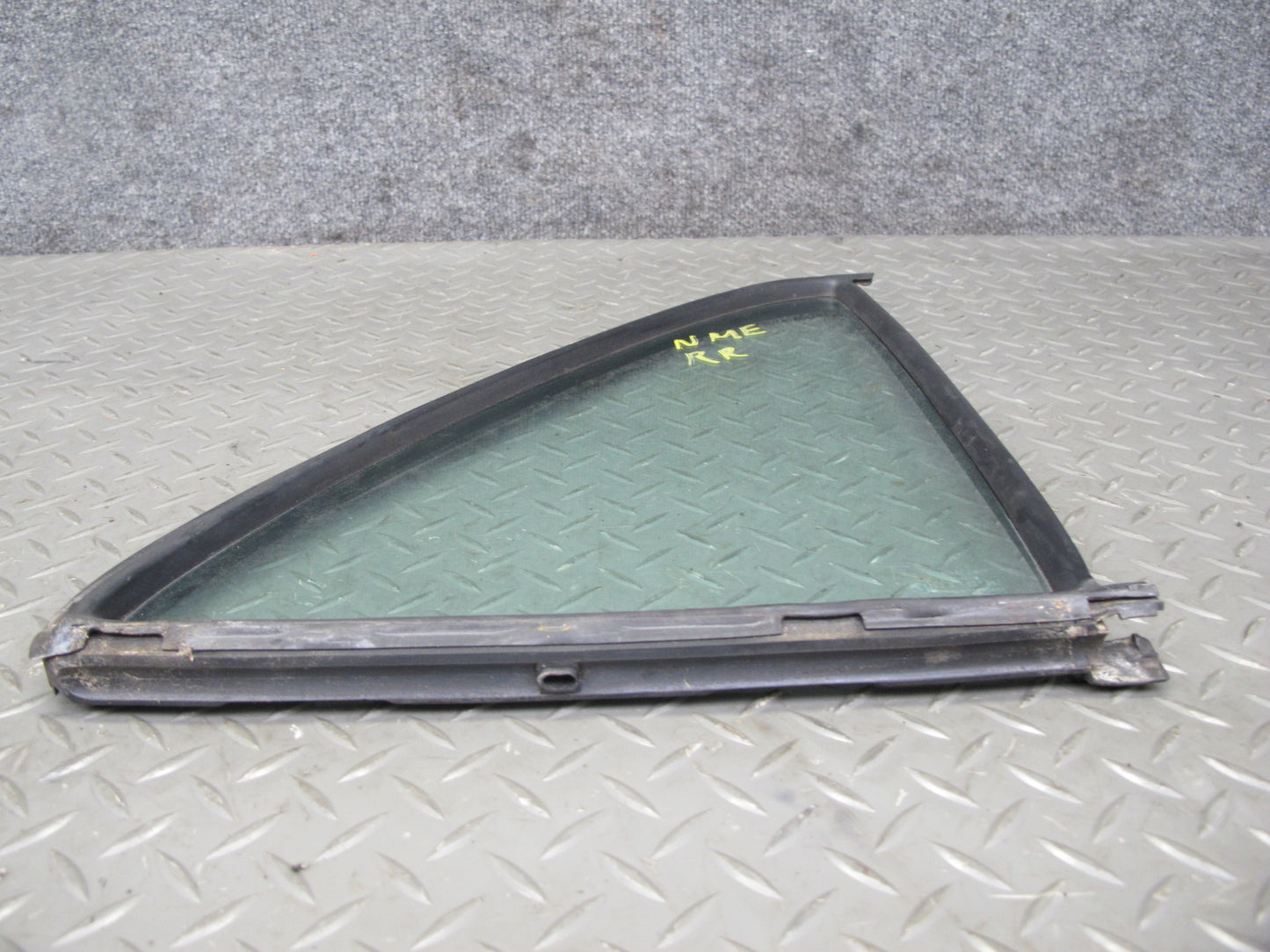 75-85 Mercedes W123 Rear Right Door Vent Glass Window OEM