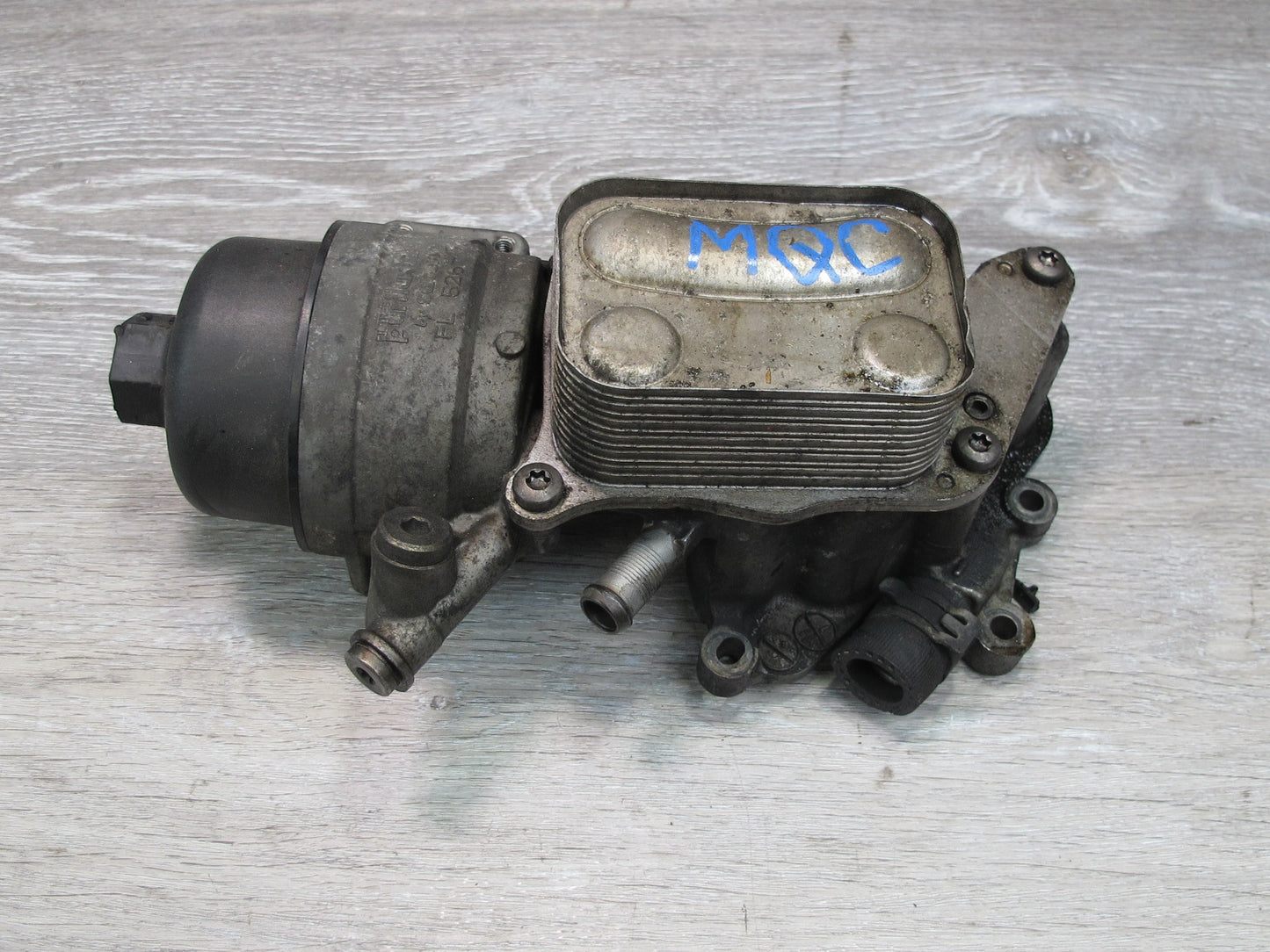 11-15 Mini Cooper JCW R55 R56 R57 R58 N14 Engine Oil Filter Housing w Cooler OEM