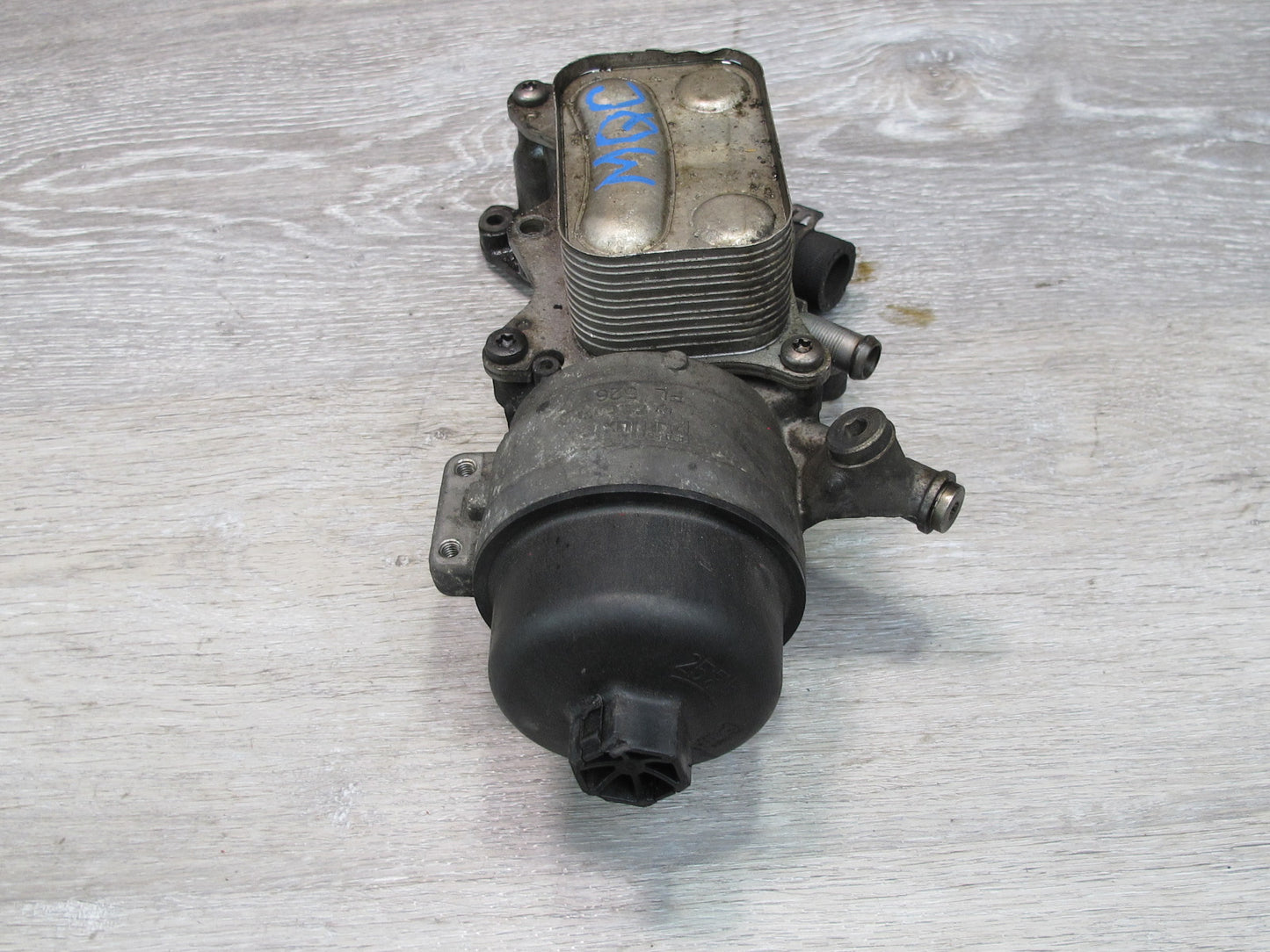 11-15 Mini Cooper JCW R55 R56 R57 R58 N14 Engine Oil Filter Housing w Cooler OEM