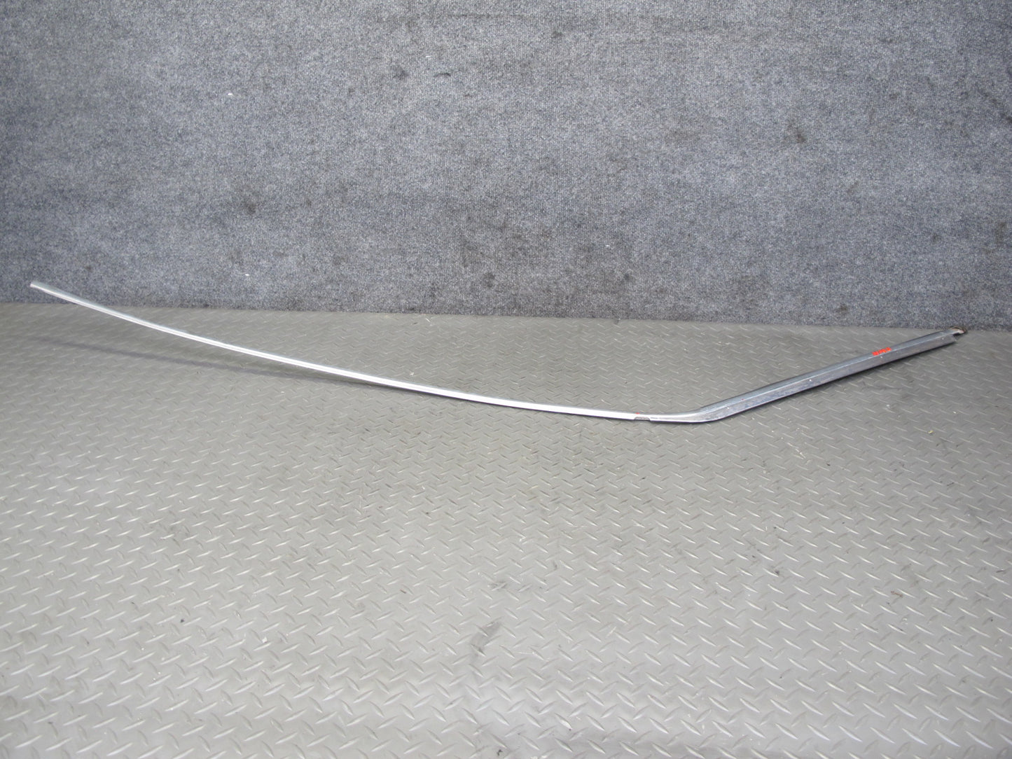 77-85 Mercedes W123 Sedan Left & Right Door Upper Roof Chrome Trim Molding Set