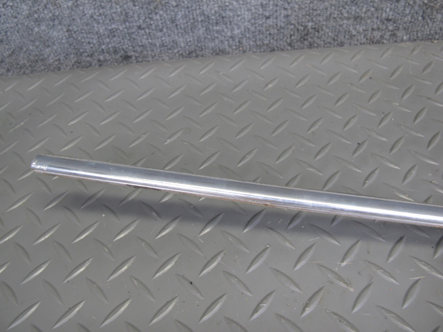 77-85 Mercedes W123 Sedan Left & Right Door Upper Roof Chrome Trim Molding Set
