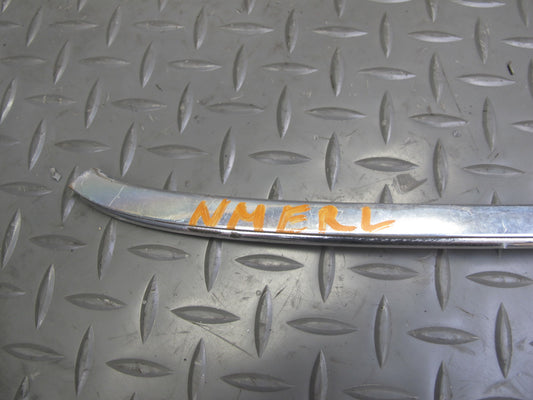 77-85 Mercedes W123 Sedan Front & Rear Left Door Chrome Trim Molding Set OEM