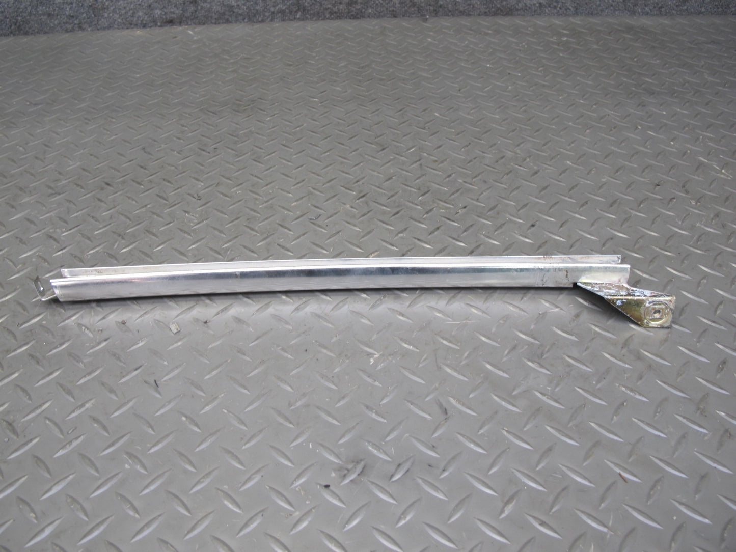 77-85 Mercedes W123 Sedan Front & Rear Left Door Chrome Trim Molding Set OEM