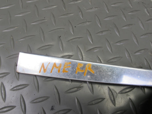 77-85 Mercedes W123 Sedan Front & Rear Right Door Chrome Trim Molding Set OEM