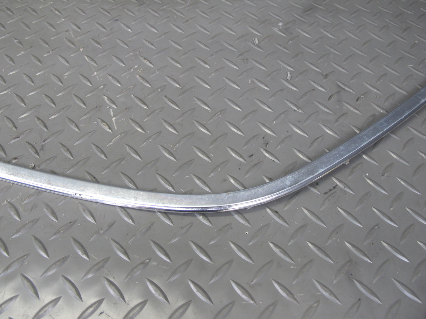 77-85 Mercedes W123 Sedan Front & Rear Right Door Chrome Trim Molding Set OEM