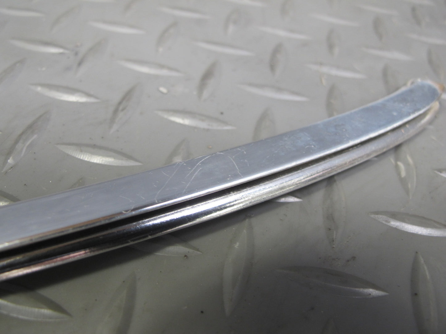 77-85 Mercedes W123 Sedan Front & Rear Right Door Chrome Trim Molding Set OEM