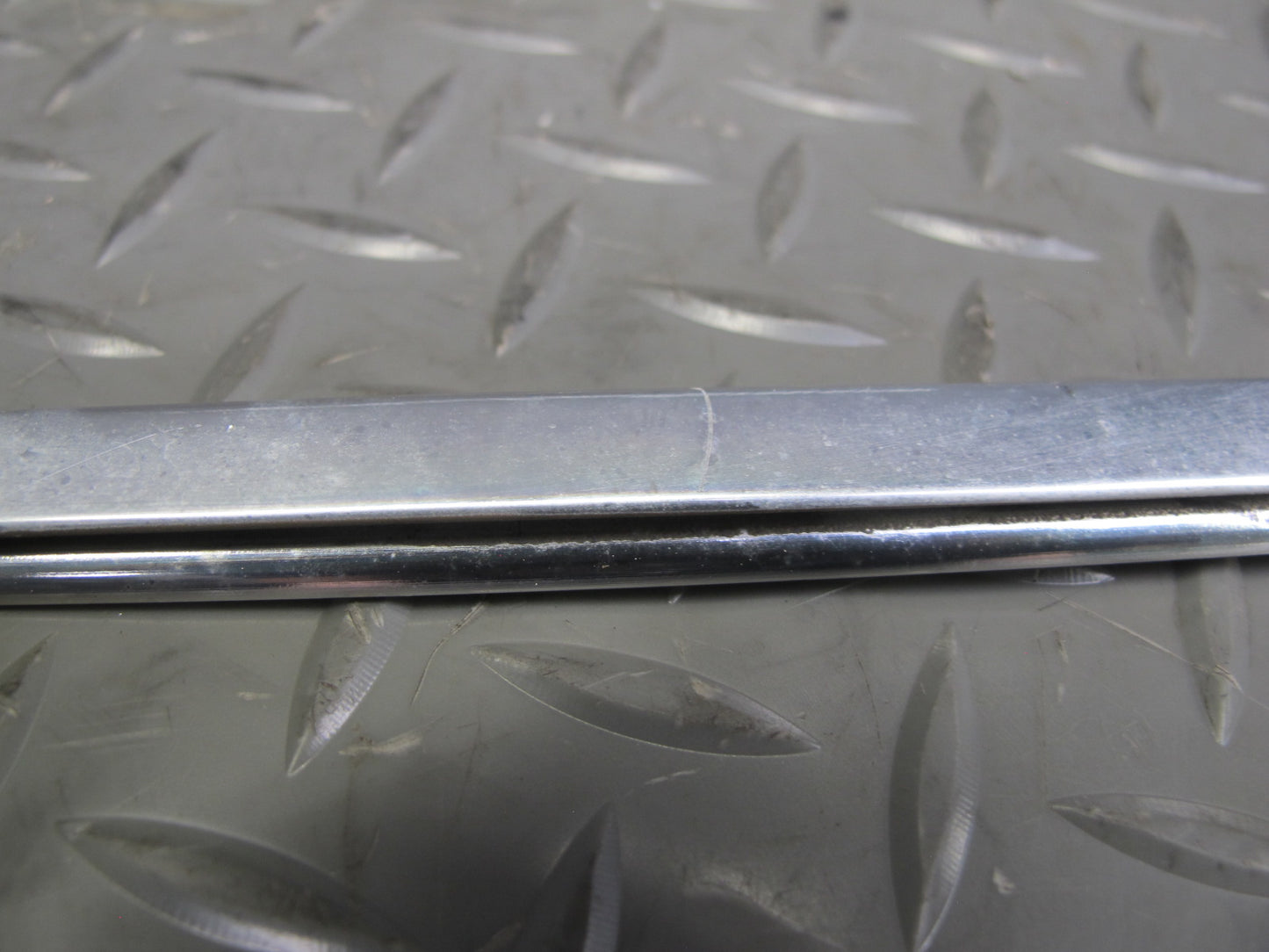 77-85 Mercedes W123 Sedan Front & Rear Right Door Chrome Trim Molding Set OEM