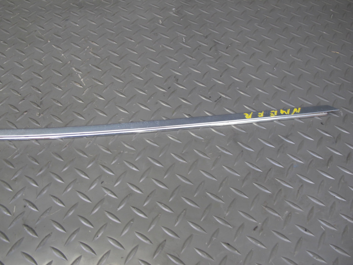 77-85 Mercedes W123 Sedan Front & Rear Right Door Chrome Trim Molding Set OEM