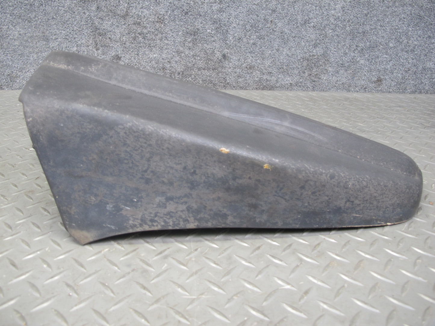 77-85 Mercedes W123 Sedan Set of 3 Rear Bumper Rubber Trim Cover OEM
