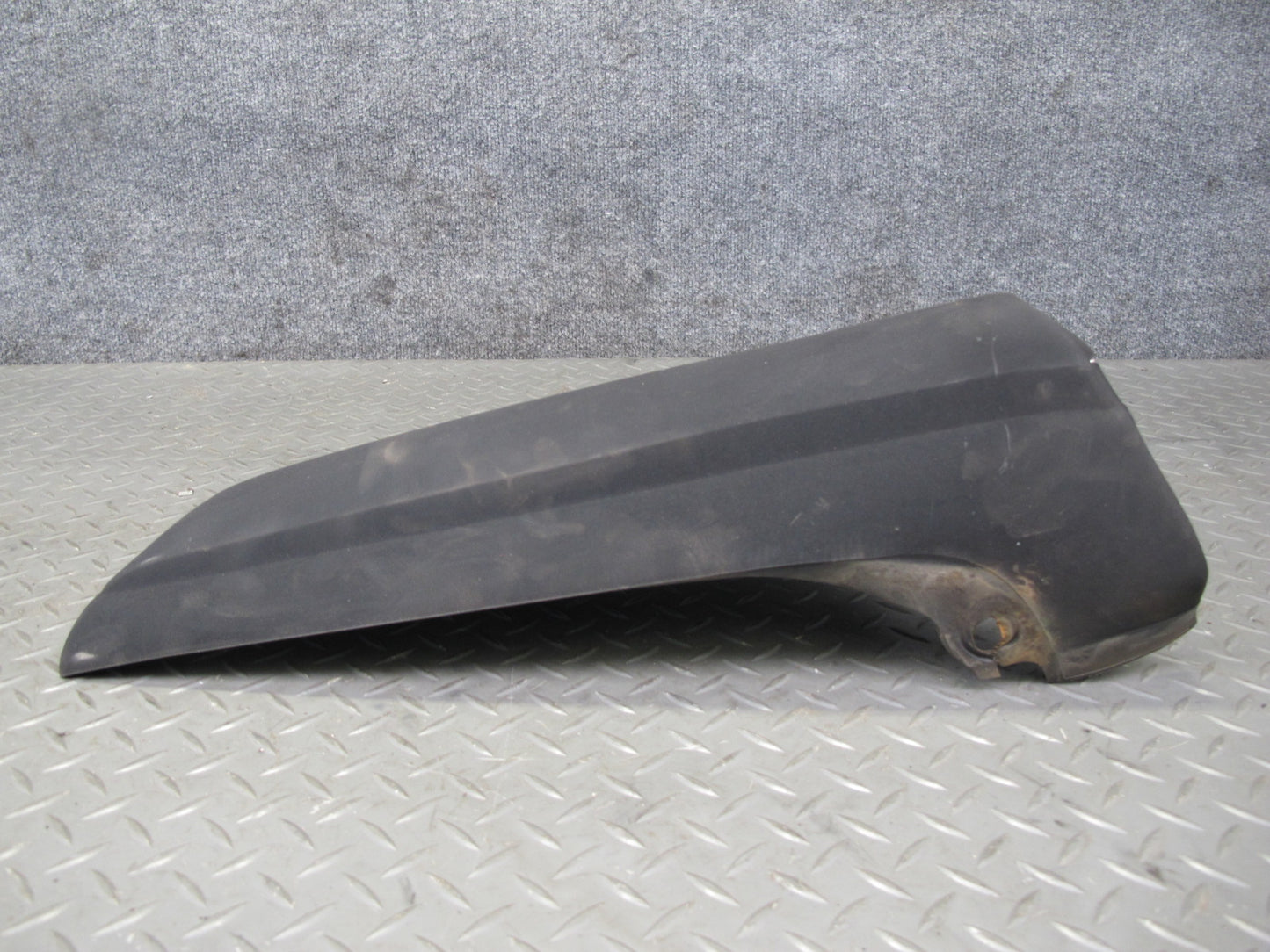 77-85 Mercedes W123 Sedan Set of 3 Rear Bumper Rubber Trim Cover OEM