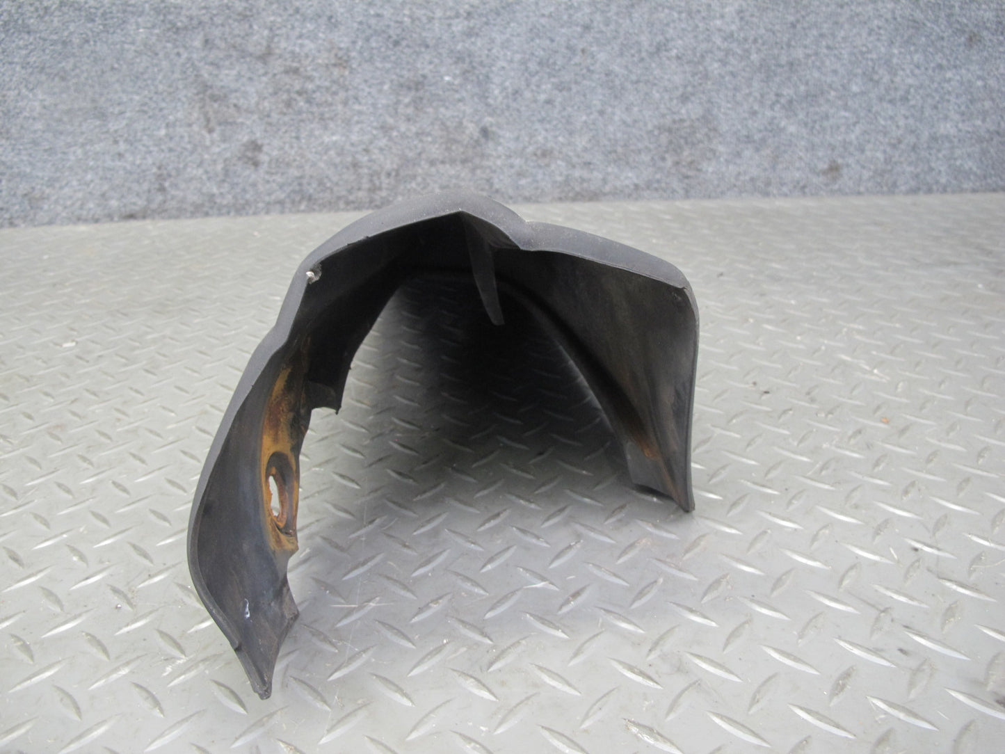 77-85 Mercedes W123 Sedan Set of 3 Rear Bumper Rubber Trim Cover OEM