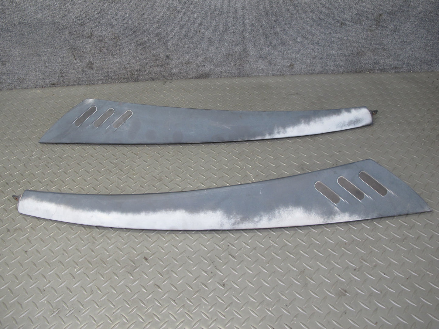 91-93 Dodge Stealth ES Rear Left & Right C Pillar Quarter Molding Trim Set OEM
