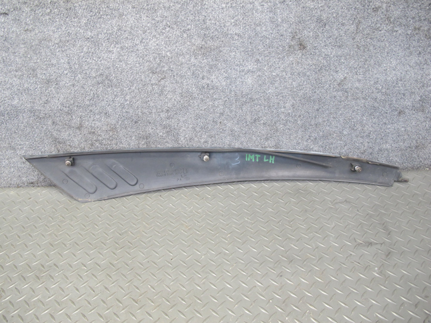 91-93 Dodge Stealth ES Rear Left & Right C Pillar Quarter Molding Trim Set OEM