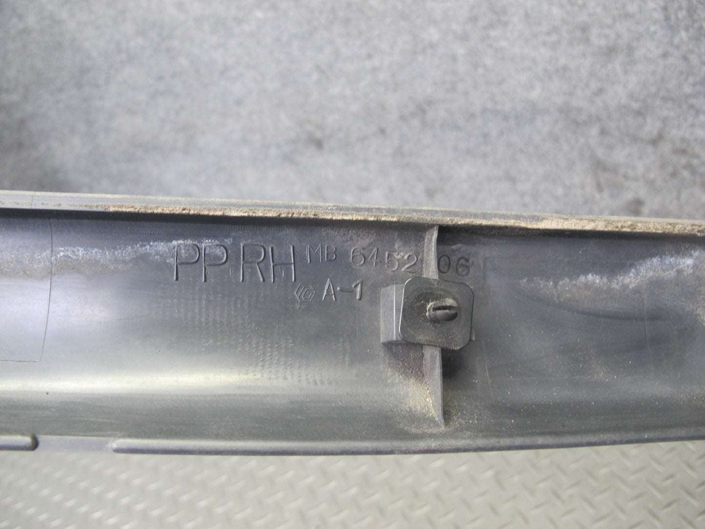 91-93 Dodge Stealth ES Left & Right Side Door Exterior Molding Set 6pcs OEM