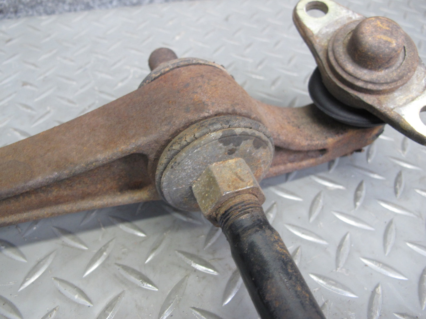 91-92 Toyota MR2 Rear Left Suspension Lower Control Arm Strut Tie Rod Set OEM