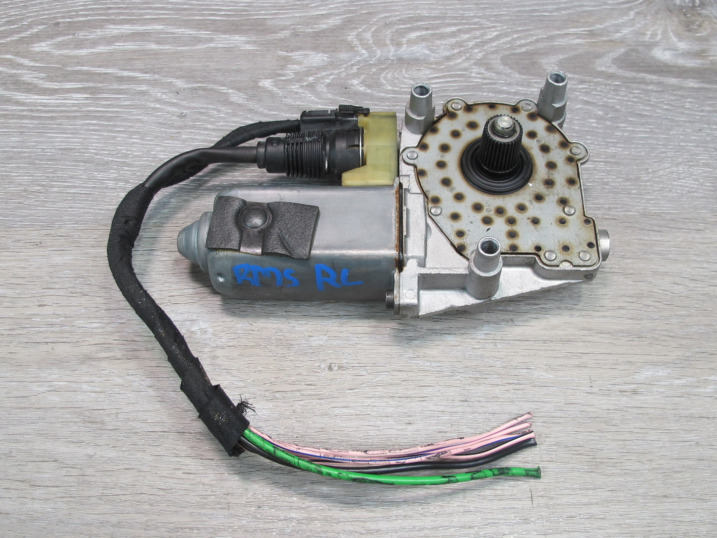 94-99 Mercedes W140 Rear Left Door Window Motor 0130821502 OEM