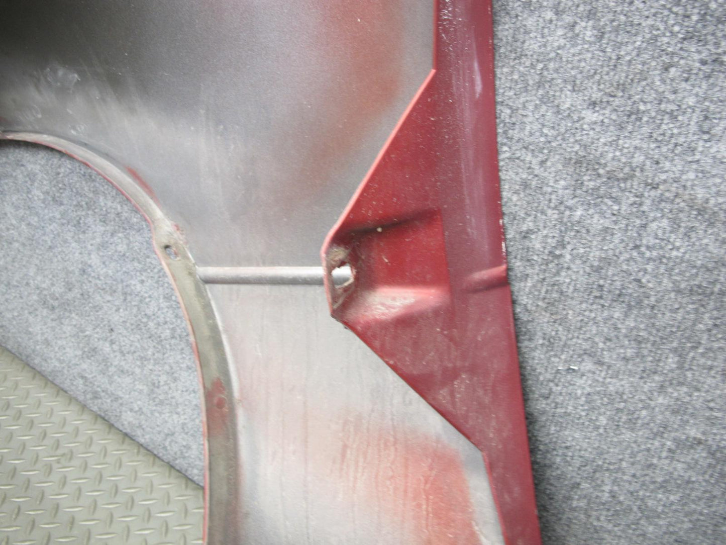 98-02 Chevrolet Camaro Z28 Front Right Fender Shell Cover Panel RED OEM