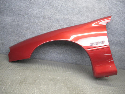 98-02 Chevrolet Camaro Z28 Front Left Fender Shell Cover Panel RED OEM