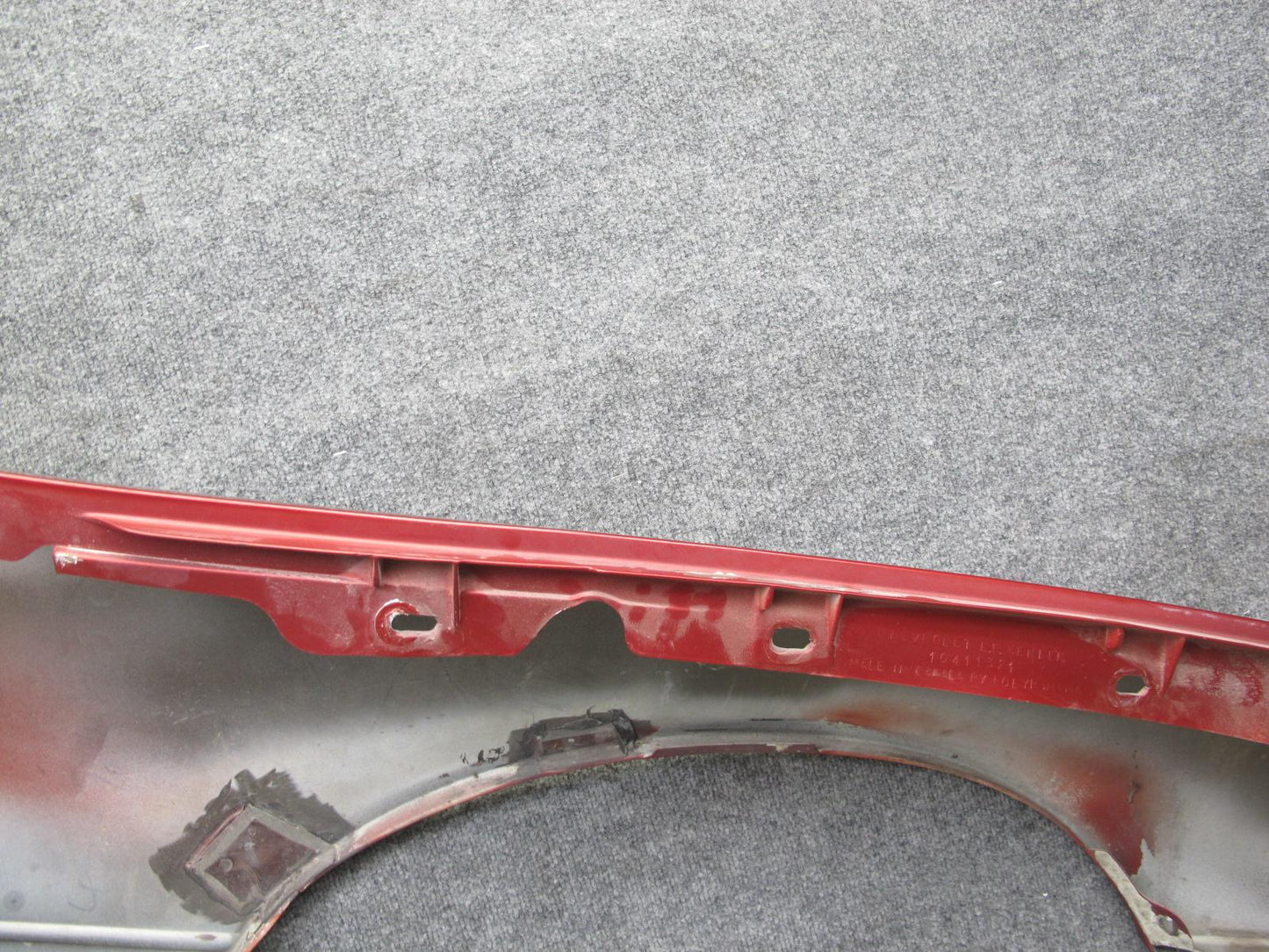 98-02 Chevrolet Camaro Z28 Front Left Fender Shell Cover Panel RED OEM