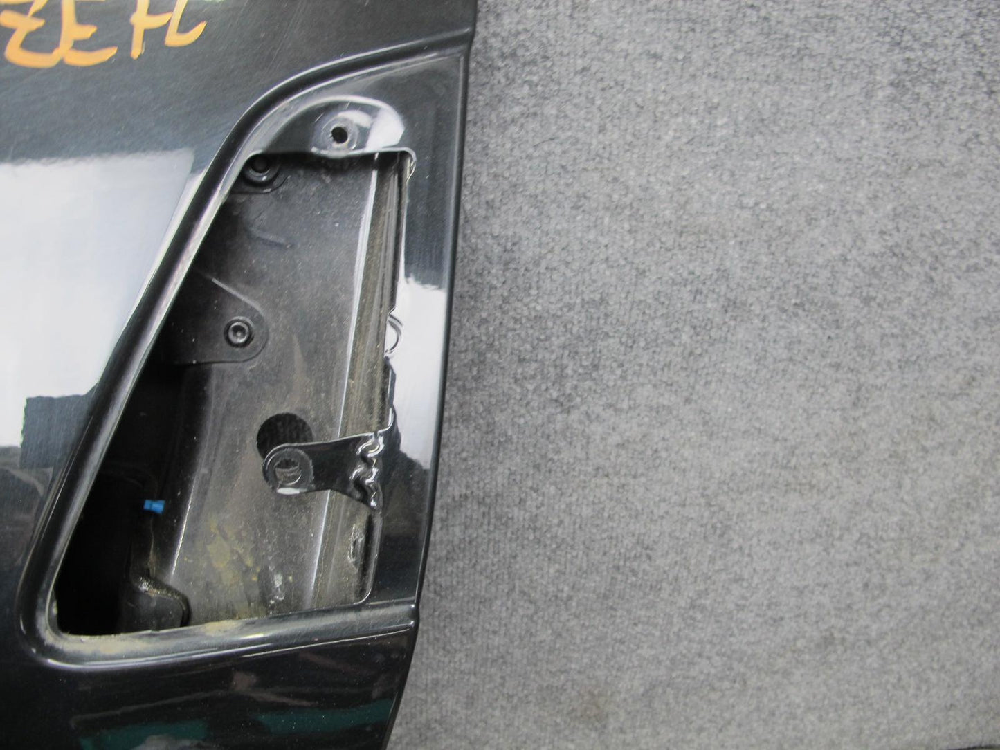 10-19 Nissan Z34 370Z Convertible Left Driver Door Shell Panel Black OEM