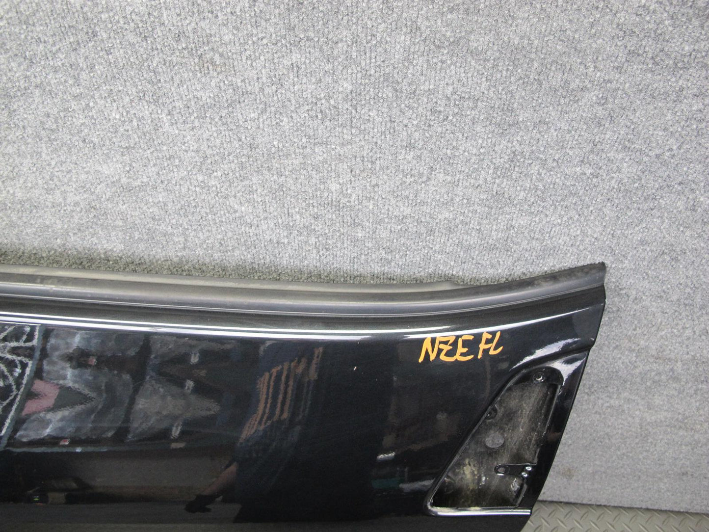 10-19 Nissan Z34 370Z Convertible Left Driver Door Shell Panel Black OEM