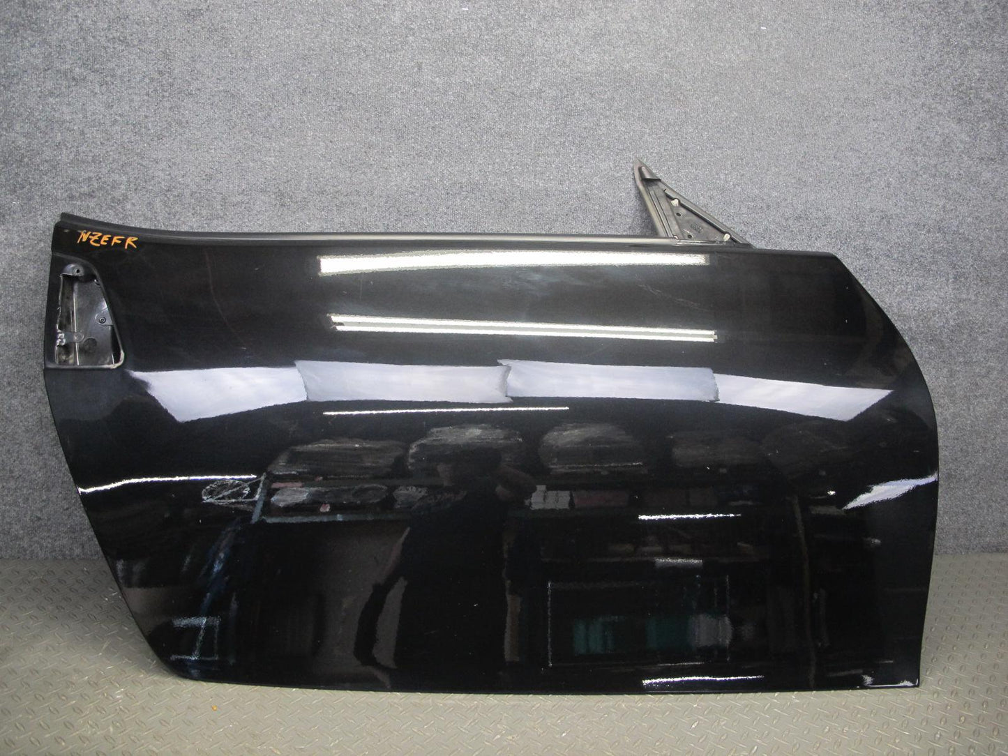 10-19 Nissan Z34 370Z Convertible Right Passenger Door Shell Panel Black OEM