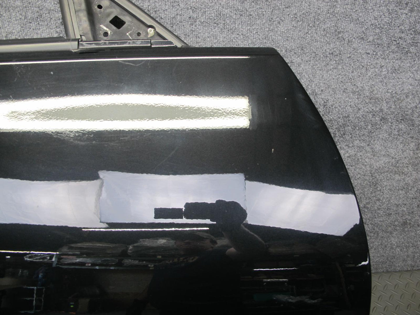 10-19 Nissan Z34 370Z Convertible Right Passenger Door Shell Panel Black OEM