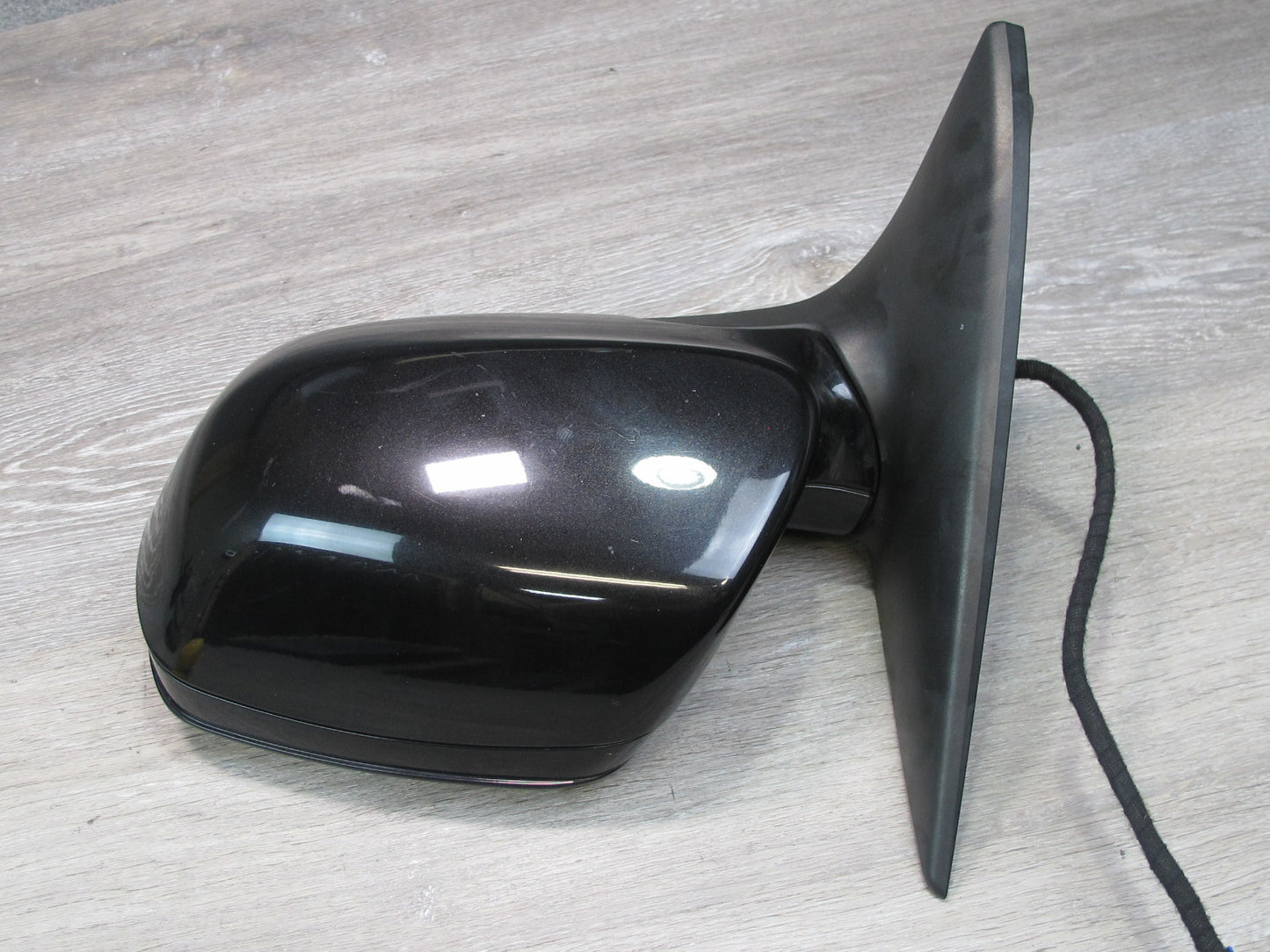 08-10 Porsche Cayenne 957 Left Side Exterior View Auto Dim Folding Mirror Black
