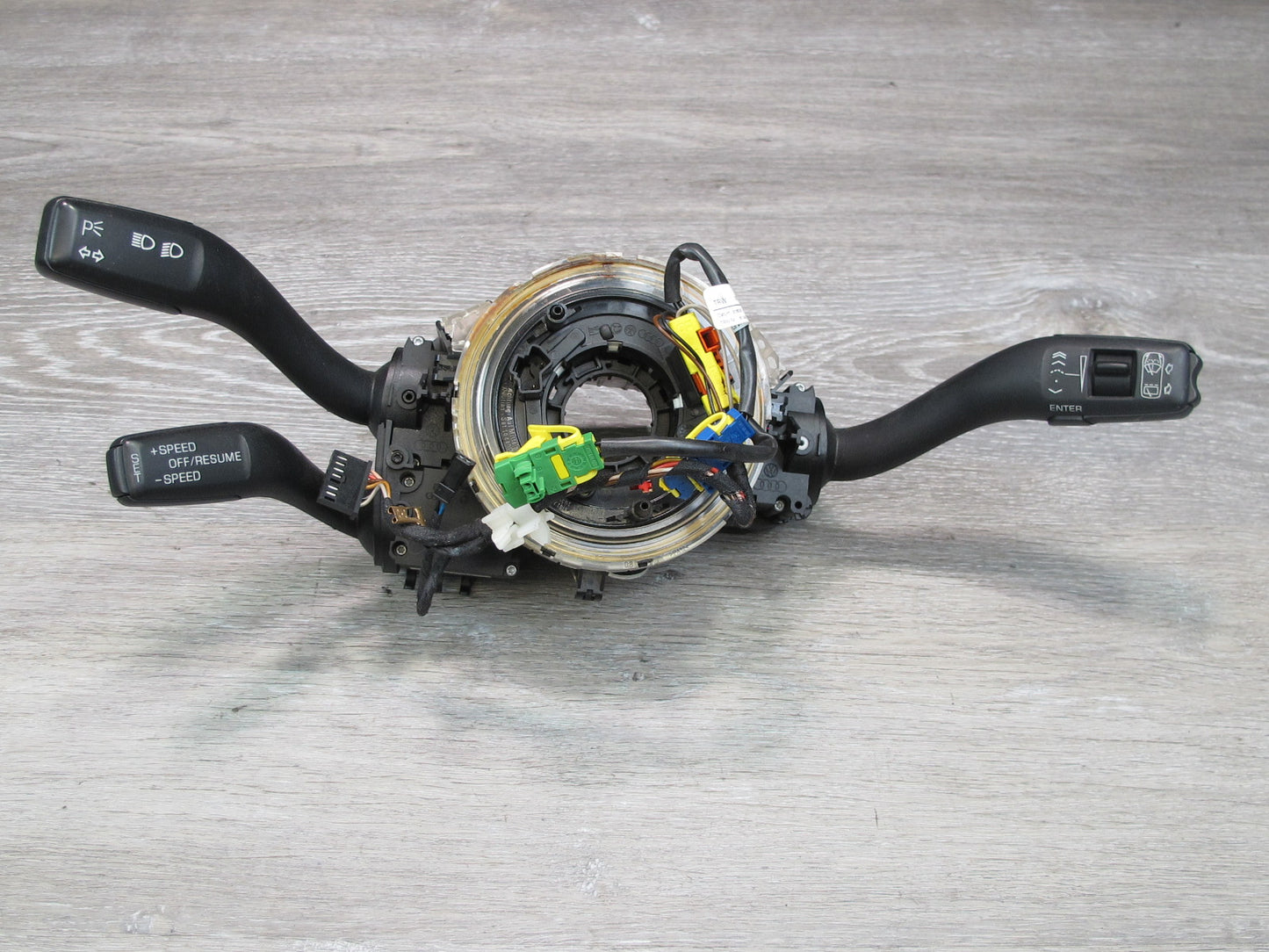 06-10 PORSCHE CAYENNE 955 957 STEERING COLUMN MULTI SWITCH CLOCK SPRING OEM
